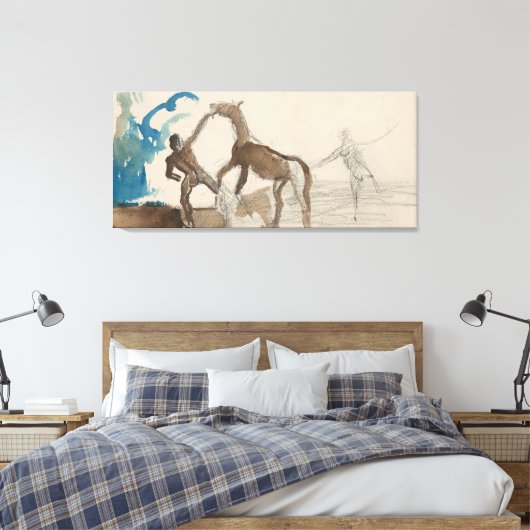 Spelen voor kinderen canvas afdruk (Insitu (Slaapkamer))