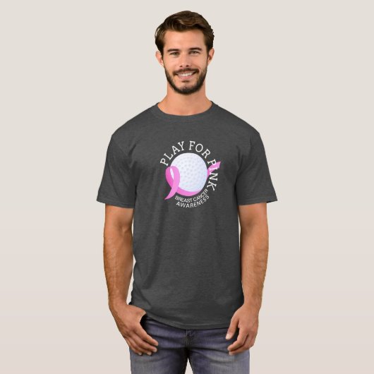 Spelen voor roze borstkanker bewustzijn | SHIRT (Voorkant volledig)