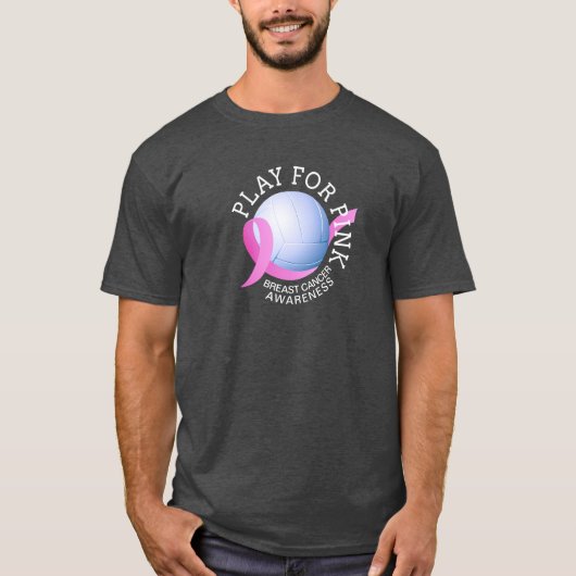 Spelen voor roze borstkanker bewustzijn | SHIRT (Voorkant)