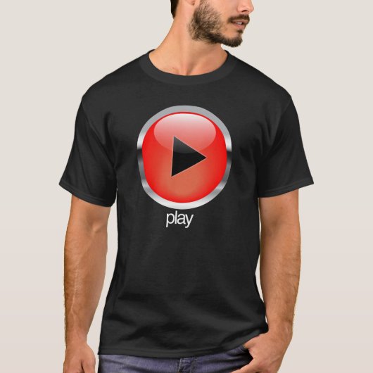 SPELEN (zwart T) T-shirt (Voorkant)