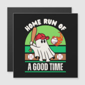 Spelende Geest Halloween Baseball (Voorkant / Achterkant)