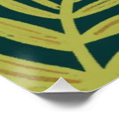 Spelende Jungle Apen Citaat Kunst Perfect Poster (Hoek)