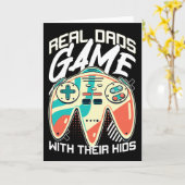 Spelende Vaders Dag Gamer Dad Videogame Vader Ste Kaart (Gele Bloem)