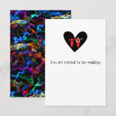 Spelenderwijs leuk kreeft Huwelijk Kaart (Voorkant / Achterkant)