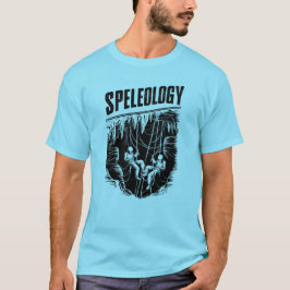 Speleology Caving Adventure - grotverkenning T-shirt