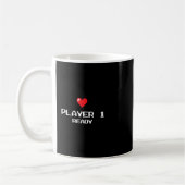 Speler 1 Klaar - Retro Gamen - Nieuwe Vader Koffiemok (Links)