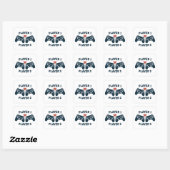 Speler 1 Speler 2 Koppel Gamer Sticker (Vel)