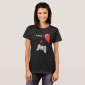 Speler 1 Valentijnsdag Gaming Matching Couple Gam T-shirt (Voorkant volledig)