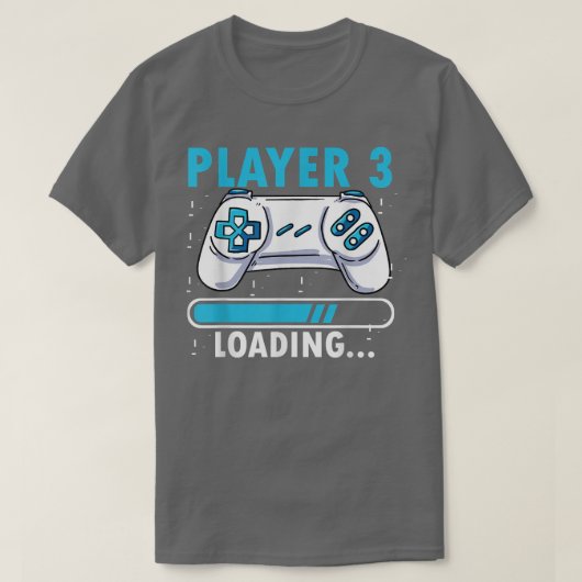 Speler 3 Aankondiging van de Zwangerschap bij lade T-shirt (Design voorkant)