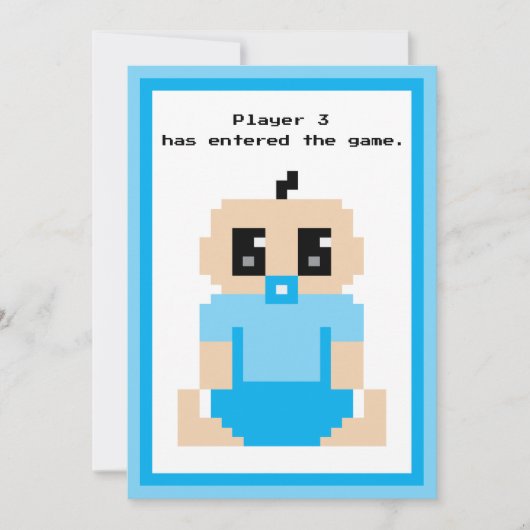 Speler 3 ging de aankondiging van de game Baby Boy (Voorkant)