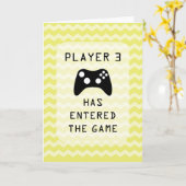 Speler 3 ging de aankondiging van de Zwangerschap  (Gele Bloem)