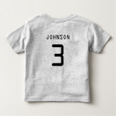 Speler 3 Is gepromoveerd tot Grote Broer / Grote Z Kinder Shirts (Achterkant)