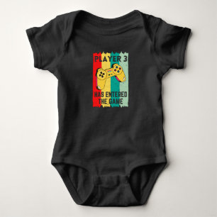 Speler 3 is het spel ingegaan - Funny Baby Romper