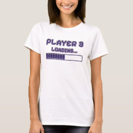 Speler 3 Lade Zwangerschapsaankondiging T-shirt
