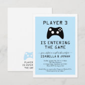 Speler 3 van de jongen VideoSpel Baby/de Schoets v Kaart (Voorkant / Achterkant)