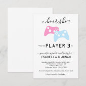 Speler 3 VideoSpel Gendergelijkheid openbaart de U Kaart (Voorkant / Achterkant)