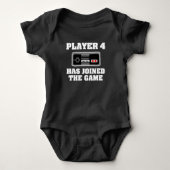 Speler 4 heeft zich aangesloten bij de game - Baby Romper (Voorkant)