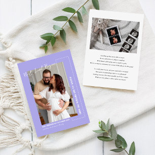 Speler drie   Videogame thema Foto zwangerschap Aankondiging