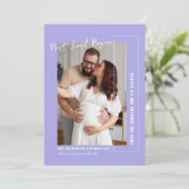 Speler drie | Videogame thema Foto zwangerschap Aankondiging (Staand voorkant)