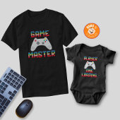 Speler één laadt zwart voor Vaderdag met gamer-the Romper