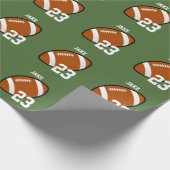 Speler Football Cadeaupapier (Hoek)