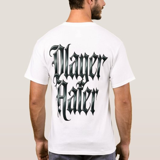Speler Hater T-shirt (Achterkant)