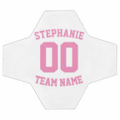 Speler naam nummer en team naam voetbal (Enkel)