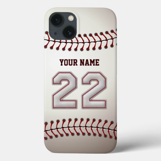 Speler nr. 22 - Koel Baseball Stitches bekijken Case-Mate iPhone Case (Achterkant)