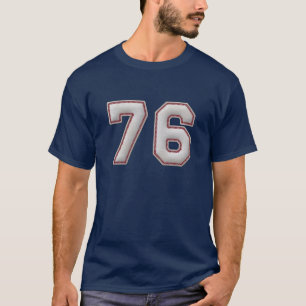 Speler nr. 76 - Koel Baseball Stitches T-shirt