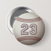 Speler Nummer 23 - de Koele Spelden van de Steken Ronde Button 7,6 Cm (Voorkant /achterkant)
