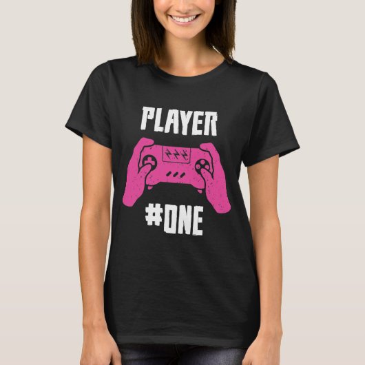 Speler #One Gaming T-shirt (Voorkant)