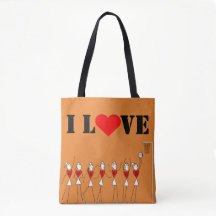 Speler Posities I Love Netball Canvas tas