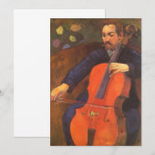 Speler Schneklud Portrait van Paul Gauguin (Voorkant / Achterkant)