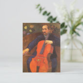 Speler Schneklud Portrait van Paul Gauguin Briefkaart (Staand voorkant)