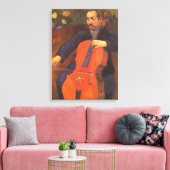 Speler Schneklud Portrait van Paul Gauguin Canvas Afdruk (Insitu (Woonkamer))