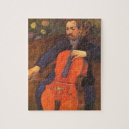 Speler Schneklud Portrait van Paul Gauguin Legpuzzel (Verticaal)