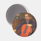 Speler Schneklud Portrait van Paul Gauguin Magneet (Voorkant / Achterkant)