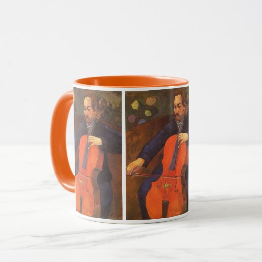 Speler Schneklud Portrait van Paul Gauguin Mok (Voorkant links)