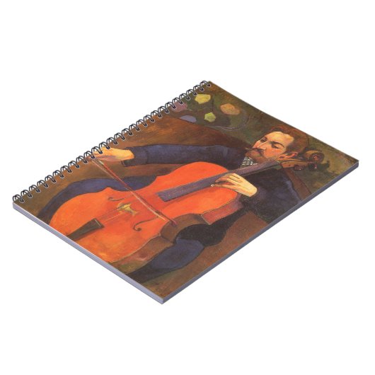 Speler Schneklud Portrait van Paul Gauguin Notitieboek (Linkerzijde)
