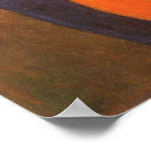 Speler Schneklud Portrait van Paul Gauguin Poster (Hoek)