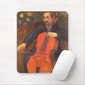 Speler Schneklud Portret door Paul Gauguin Muismat (Met muis)