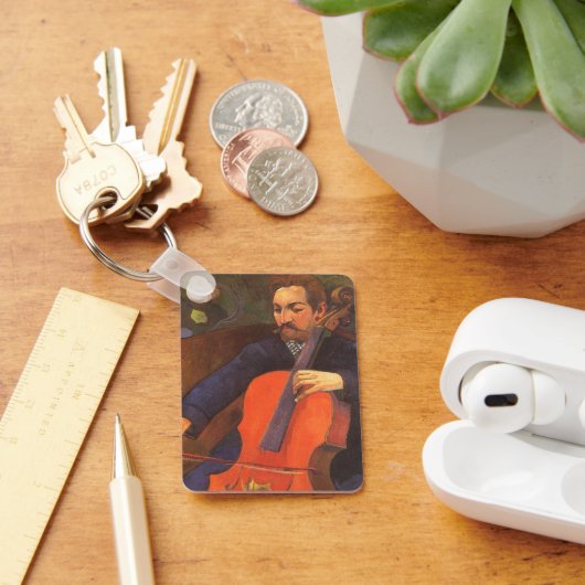 Speler Schneklud Portret door Paul Gauguin Sleutelhanger (Bureau)
