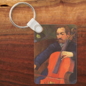 Speler Schneklud Portret door Paul Gauguin Sleutelhanger (Voorkant)