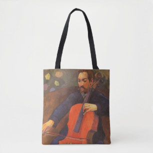 Speler Schneklud Portret door Paul Gauguin Tote Bag