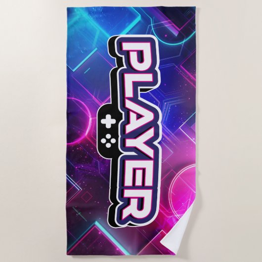 Speler Strandlaken (Voorkant)