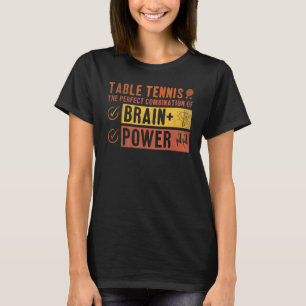 Speler tafeltennis De perfecte combinatie van bh T-shirt