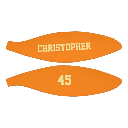 Speler Team Club Naam Nummer Aangepaste Monogramme Basketbal (Panelen)