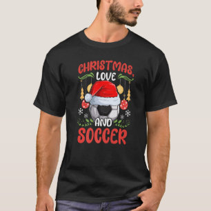 Speler Team Club Outfit Kerstliefde Soccer Foot T-shirt