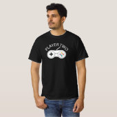 Speler Twee Gamer - Video Game Controller Gift T-shirt (Voorkant volledig)