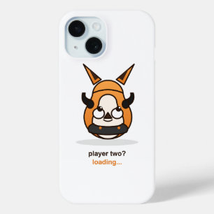 Speler Twee Laadt Moppe Gamer Vos Controller iPhone 15 Case
